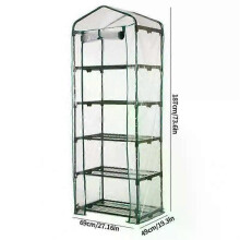 (27 X 19 X 2) Small Greenhouse 2-5 Tier For Garden Gardening Flowerpot Tent Plant Greenhouse Flower House Plant Grow Plant Grow Bags Warm