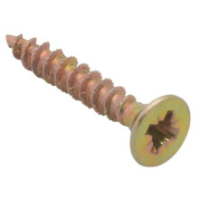 Spectre Advanced Multi-purpose Woodscrews | 4.0 x 25mm | Zinc Yellow Passivated | Box 200