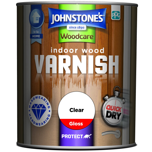 Johnstone's Johnstone's - Gloss Floor Varnish - Clear - 750ml