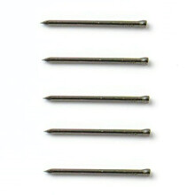 Merriway BH03712 (100 gm) Steel Panel Pin, 25 mm (1 Inch) Bright Finish for Cabinet and Joinery Work - Pack of 100 gm