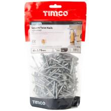 TIMCO Galvanized Square Twist Nail - 40 x 3.75-1kg Bag