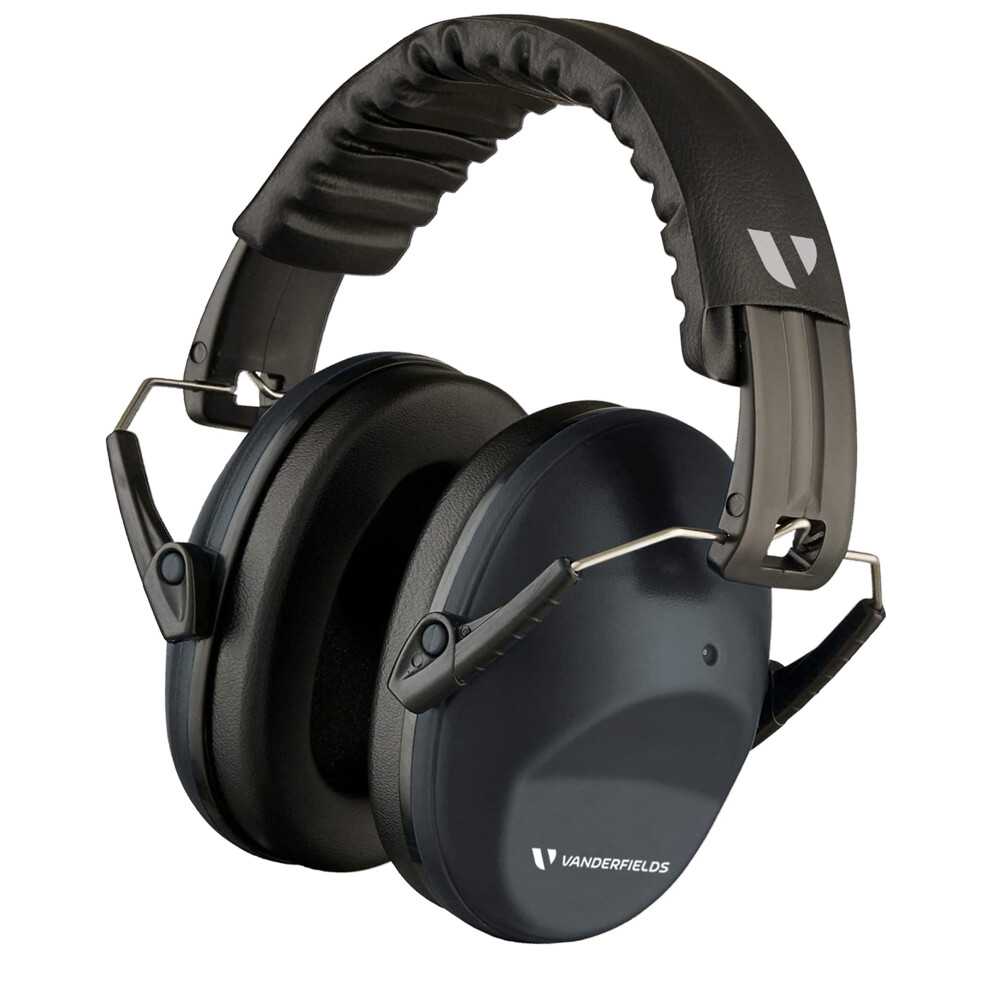 Vanderfields Premium Ear Defenders - Hearing Protection Earmuffs - Broad Spectrum Sound Reduction 29 Db At 2K Hz Noise Cancelling 5051226586033
