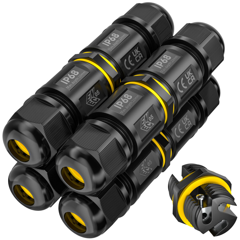 Waterproof Junction Box Outdoor Cable Connectors Ip68 Connector External Sleeve Coupler 5051226583728