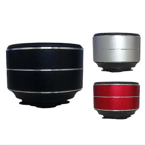 (Black) 3Colors Buzzgo Speaker, Bluetooth Mini Speaker Bone Conduction