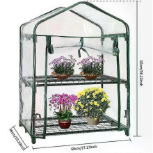 (36 X 25 X 2) Small Greenhouse 2-5 Tier For Garden Gardening Flowerpot Tent Plant Greenhouse Flower House Plant Grow Plant Grow Bags Warm