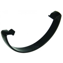 FLOPLAST 112mm Round Gutter Clip - Black - Bag of 2