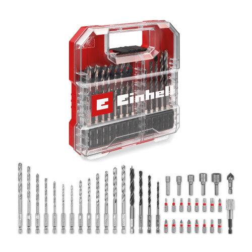 Einhell Original Einhell L-CASE 40-piece bit and drill set