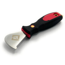 CCA Carpet Tucking Tool Metal top Design for Door Trim Flooring Plates Giving Neat Edges to floorcoverings Black and red.