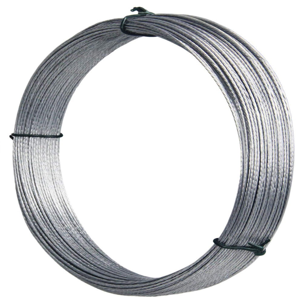 32.5 Feet(10M) Picture Hanging Wire, 0.7Mm Metal Braided Picture Wire For Photo Frame Mirror Artwork Clock 5051226572517