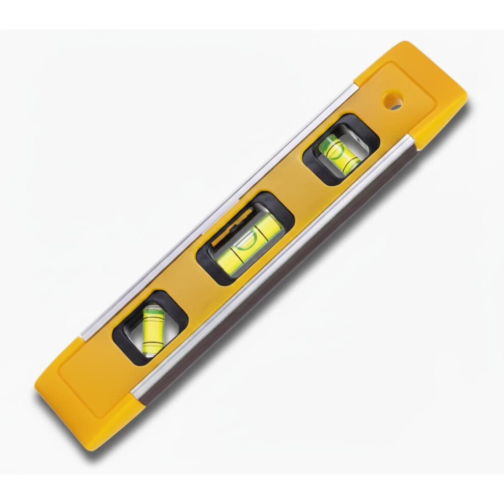 Magnetic Torpedo Level 9-Inch (230Mm) - Heavy Duty & High-Visibility Bubble Vials, Precision Spirit Level Tool For Electrical, Plumbing, Construction 5051226561009
