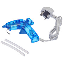 Stick it Glue Gun, Cool Melt, UK Plug, Blue, Single Tool, Heat Gun for Card Making and Scrapbook Accessories, Glue Gun for Crafting with UK Plug