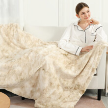 ESTINGO Electric Blanket Throw 180x130cm, Heated Throw Blanket with 6 Heating Levels & 10 Hours Auto Off, Machine Washable