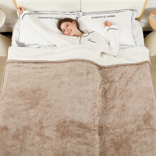 ESTINGO Large Heated Throw Electric Blanket 200x150cm, King Size, Soft Flannel & Sherpa, 10 Hours Auto Off & 6 Settings, Rapid Heat