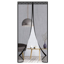 Magnetic Fly Screens for Doors, Heavy Duty Bugs Door Screen, Anti Mosquito Mesh Fly Curtain with Powerful Magnets & Full Frame Magic Tape