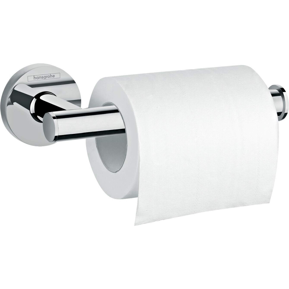 Hansgrohe Logis Universal - Toilet Paper Holder, Toilet Roll Holder, Bathroom Accessory, Chrome, 41726000 5051226568053