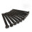 60mm Black Nickel Electrical Machine M3.5 Screws for Light Switch Plug Socket Back Boxes, Slotted Head- Pack of 10 1