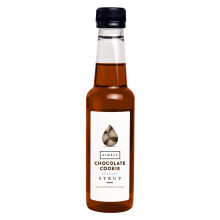 Simply Chocolate Cookie Syrup, Vegan & Nut Free Flavoured Syrup for Coffee, Cocktails & Baking (250ml)
