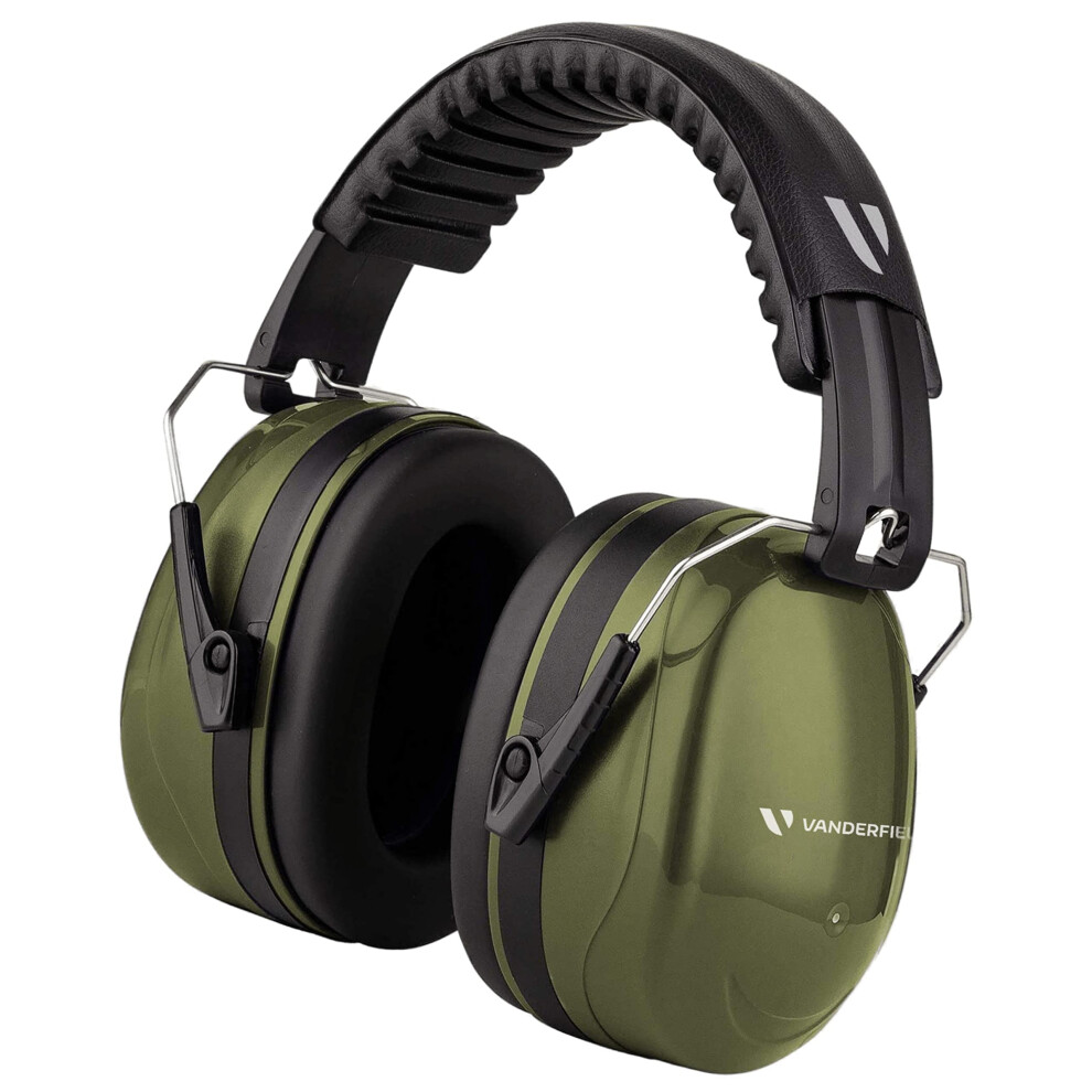 Vanderfields Premium Ear Defenders - Hearing Protection Earmuffs - Broad Spectrum Sound Reduction 35 Db At 2K Hz Noise Cancelling 5051226587184