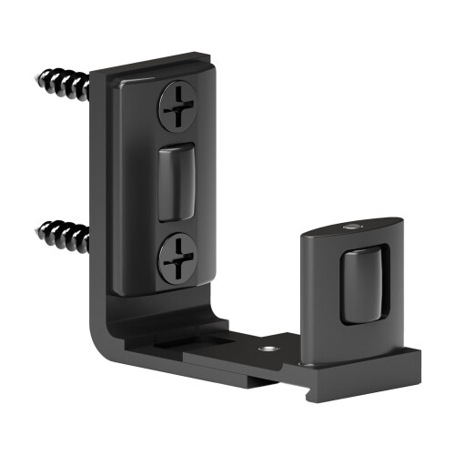 ETIASQSA Adjustable Roller Floor Guide for Sliding Door, Wall/Door Guide Bottom, Black