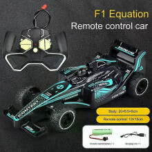 (Style C) Childrens Toys Remote Control Racing Car Charging Remote Control Racing Model Kids Car Models Gift Formula 1 Racing Car Wireless
