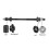 Solid 240mm rear axle compatible with fat bike - durable bicycle upgrade 5