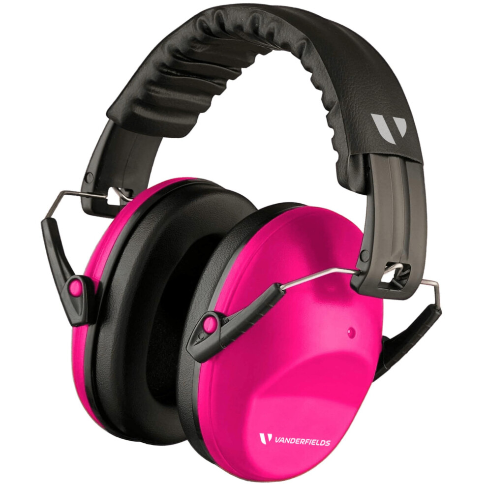 Vanderfields Premium Ear Defenders - Hearing Protection Earmuffs - Broad Spectrum Sound Reduction 29 Db At 2K Hz Noise Cancelling 5051226587153