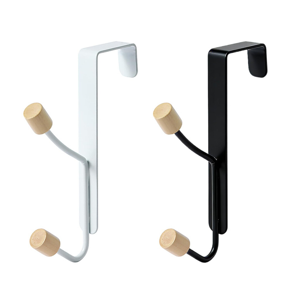 Xiluuyou Over Door Hook 2-Pack, Over The Door Towel Hanger For Coat, Sturdy Metal Hooks, No Drilling Required For Bedroom Bathroom Hallway 5051226634192