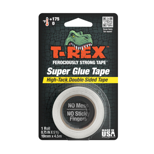 T-Rex T-REX Double-Sided Super Glue Tape x 19mm x 4.5m