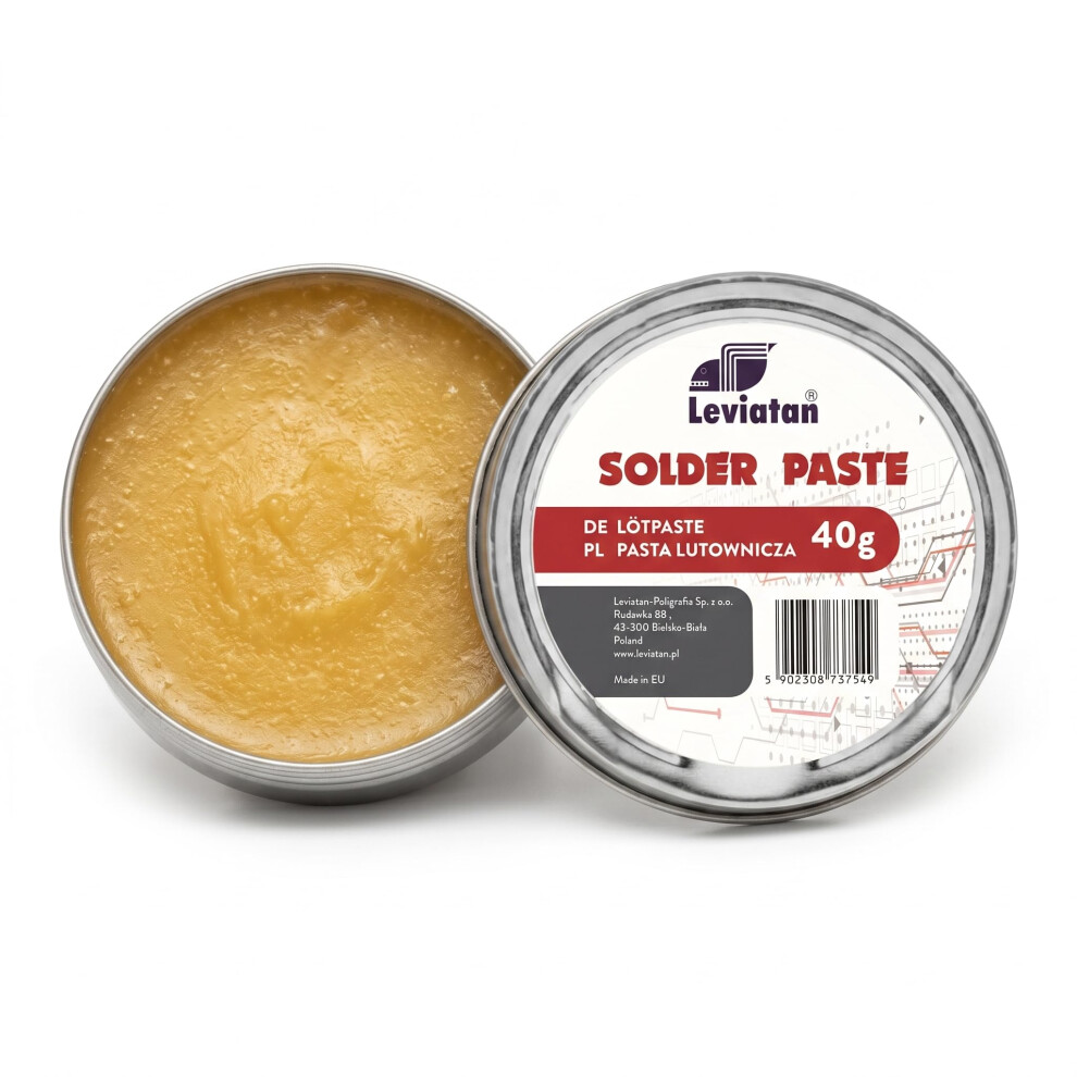 D.rect - Solder Paste | Solder Paste Smd | Solder Grease Can As Flux For Soft Soldering For Soldering Surface - Mountable Components, 40 G Silver 5051226567575