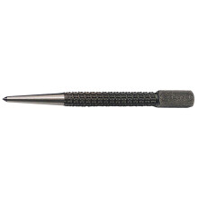 Draper 3 x 100mm Centre Punch | 3mm Tip Diameter | Knurled Body Tool | Carbon St