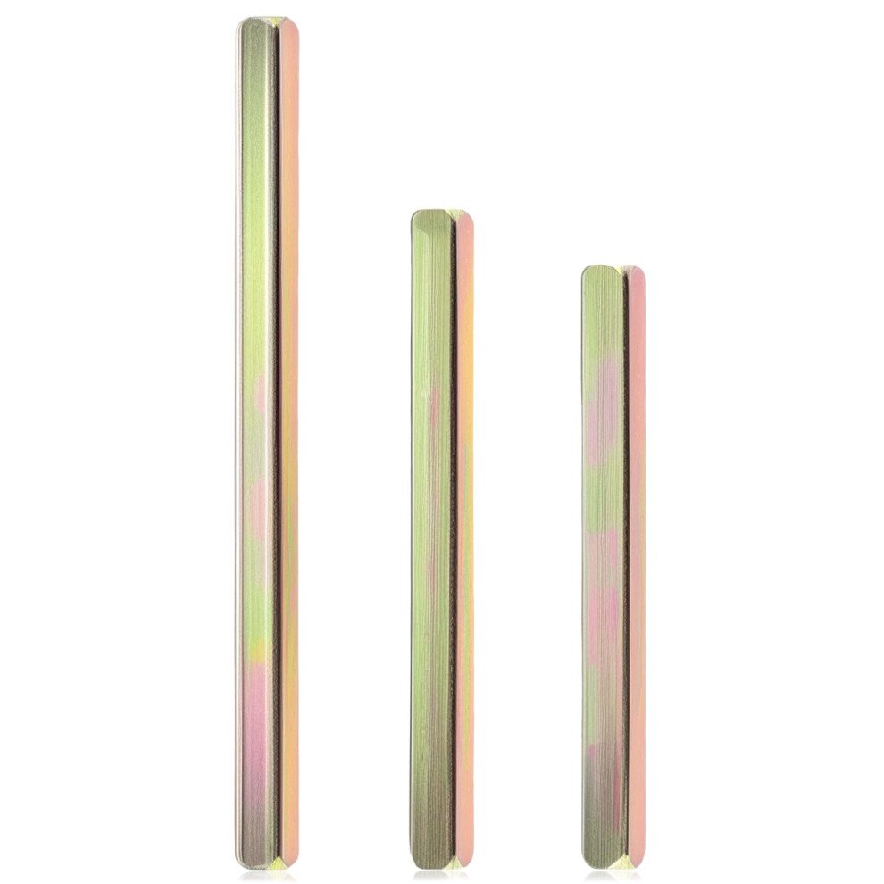 Piankeke 3 Pcs Door Handle Spindles, Replacement Spare Windows Upvc And Door Handle Spindle Bars, Metaldoor Knob Spindle Parts, 7.5Mm X 90Mm / 100Mm 5051226601934