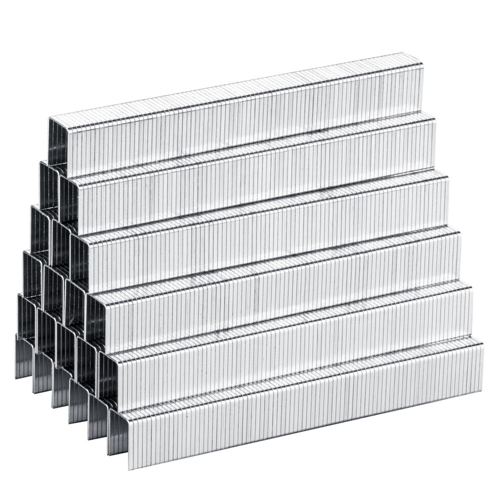 Meite T50 Staples, Type 140/14 Mm Heavy Duty Staples For Staple Gun, 5,000 Counts, Galvanized, 10.5 Mm Crown, Compatible With T50/140 Staple Gun 5051226598777