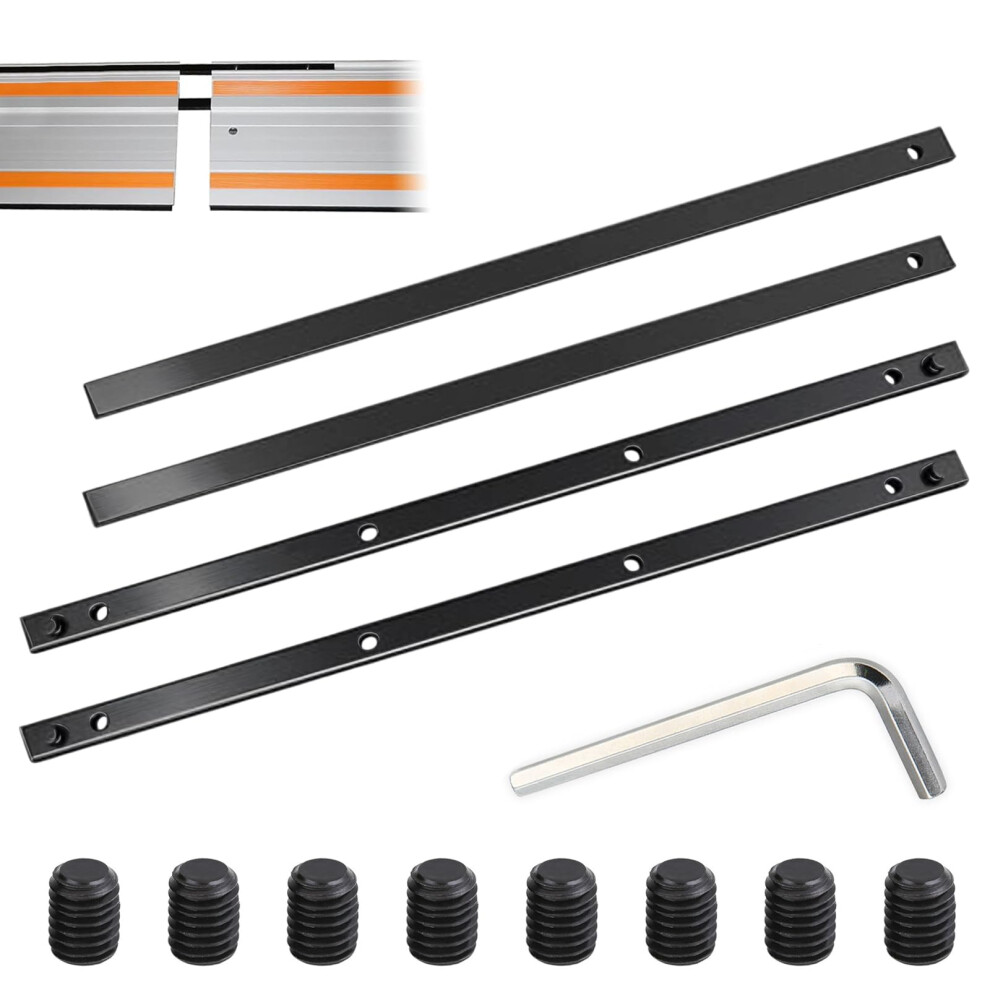 2 Set Guide Rail Connector Kit, Compatible With Festool Makita P-45777 Track Rail Saw Long Cuts Dewalt Tracks Saws Sp6000 198885-7 Curtain Track 5051226569982