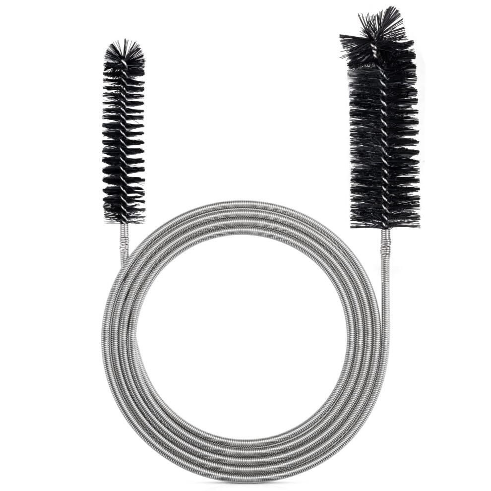 Flexible Feeding Tube Cleaning Brush Slim Drain Hole Cleaning Tool Hose Pipe Cleaning Brush Black Color 5051226618161