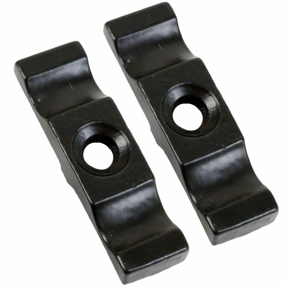 Fixte Antique Black Turn Button Thumb Catch Latch For Gates, Sheds, Doors, Rabbit Hutches And Cages Etc (Pack Of 2) 5051226611148