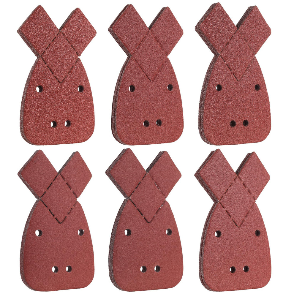 60 Pcs For Black And Decker Mouse Sander Pads, For Black & Decker Mouse Sanding Pads 5051226599798