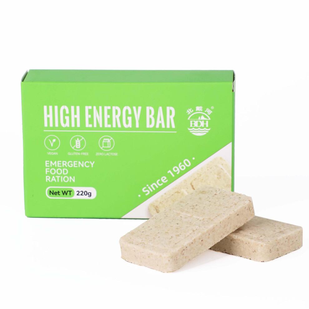 Gluten Free Emergency Food Ration Bars, Original Flavor Survival Tabs Supply For Outdoor Camping Emergency Snowstorm Earthquake Disaster Preparedness 5051226601590