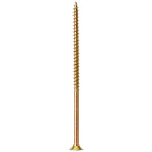 ForgeFix Multi-Purpose Single Thread Screws | 6.0 x 120mm | Zinc Yellow Passivated | Box 100