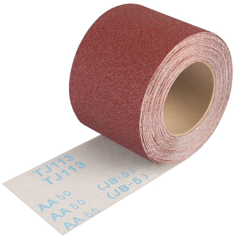 Shineboc Sandpaper Roll 240 Grit, 93Mm X 10M Emery Cloth Sanding Rolls For Wood Metal Stainless Steel Hand Sanders 5051226621758