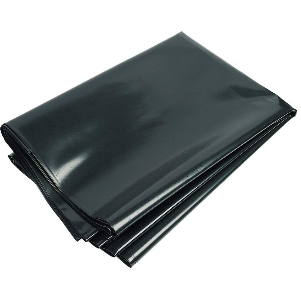 Kaheign 2M X 6M Black Polythene Sheeting, 0.3Mm Thick Garden Grow Polytunnel Cover Polythene Horticultural Membrane For Gardening Insulation & 5051226591075