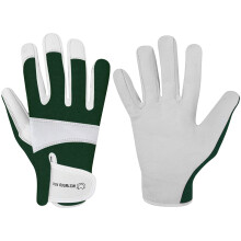 WESTWOOD FOX Gardening Gloves Leather Thorn Safety Working Heavy Duty Work Gloves for Women and Men Garden Tools Mechanic Breathable Gardener