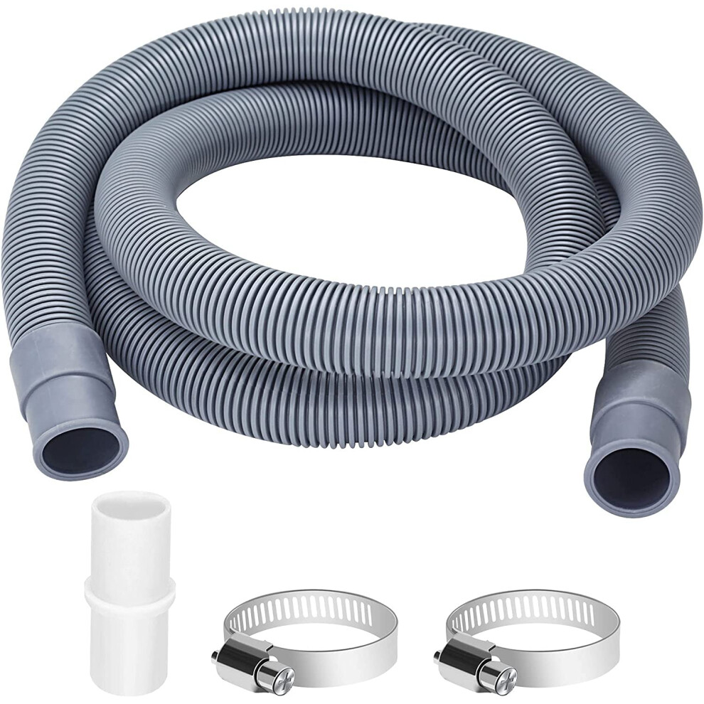 Twoonto Drain Hose Extension For Washing Machines, 1.5M Universal Washing Machine Hose 5051226607530