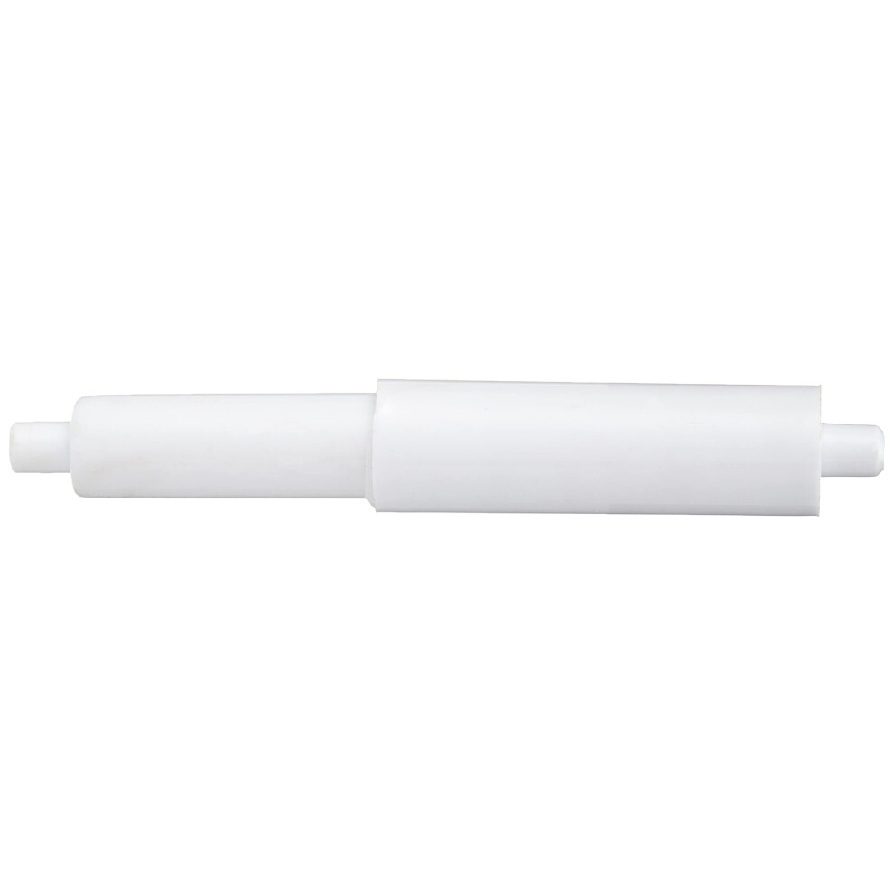 Merriway Bh03033 Spring Loaded Toilet Roll Holder Insert - White 5051226640650
