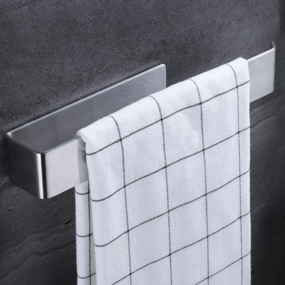 Yigii Towel Holder 26Cm - Hand Towel Rail Self Adhesive Hand Towel Rack Open Towel Ring For Bathroom, Stainless Steel (No Drilling) 5051226588136