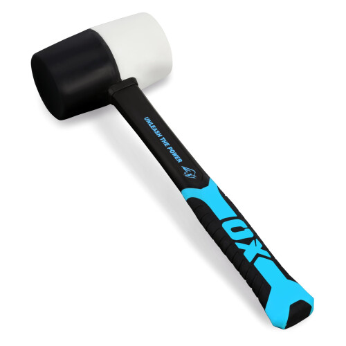 OX OX Trade Combination Rubber Mallet 24oz – Fibreglass Handle, Tiling