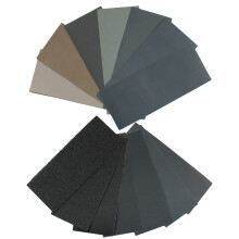 14-Sheets Sandpaper (60 to 10000 Grit), 9x3.6Inch Wet and Dry Sandpaper for Wood, Walls, Metal, Jewel, High Grit Sand Paper for Surface Polishing