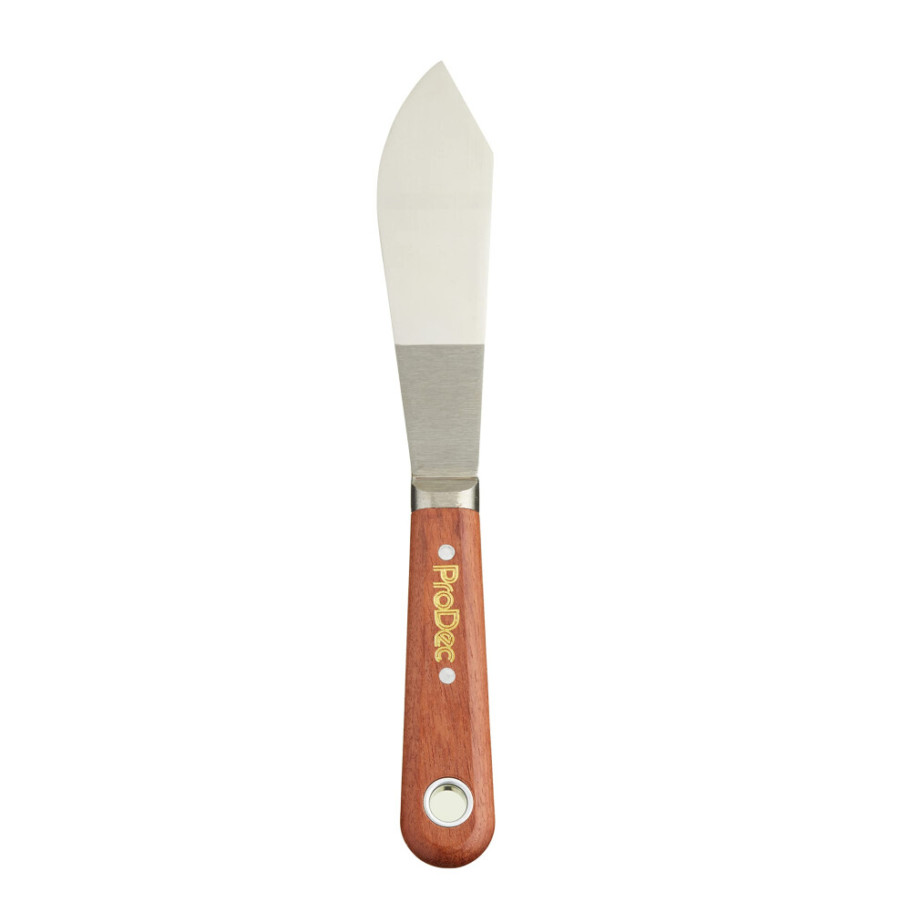 Prodec Rosewood Clipt Putty Knife For Mixing And Applying And Smoothing Fillers, Sealants And Putty 5051226642418