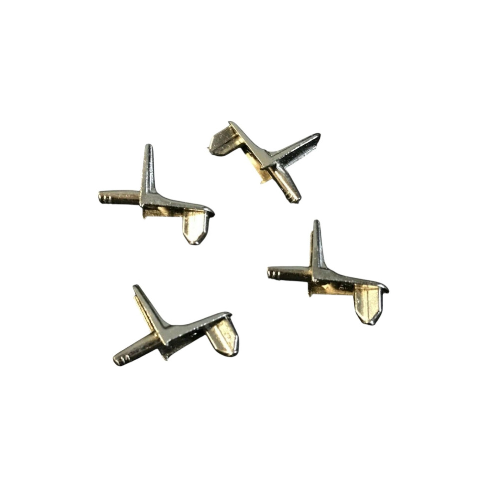 Hardware For You Ltd 1 Pack Of 12 3Mm Nickel Book Case Shelf Pin Support Pins Peg Stud Steel 5051226576096