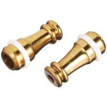 Merriway BH00748 (2 Pcs) Curtain Blind Cord Pull, 38 mm (1.1/2 inch) Solid Brass - Pack of 2 Pieces