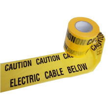 Ali's DIY Electric Cable Warning Tape - 150 Metre Custom Cut Length